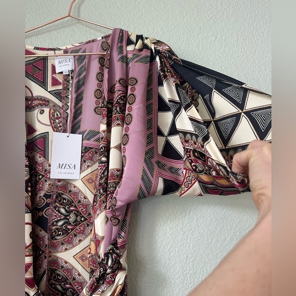 Misa Los Angeles | Francesca dress in Sold Out Leonardo Patchwork - Picture 6 of 11